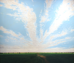 Keith Jacobshagen "Afternoon Sweep" Oil on Canvas; 2002-13; 40 x 50 inches; Signed Keith Jacobshagen "Afternoon Sweep" Oil on Canvas; 2002-13; 40 x 50 inches; Signed